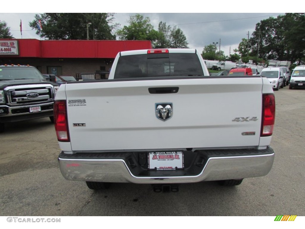 2012 Ram 2500 HD SLT Crew Cab 4x4 - Bright White / Dark Slate/Medium Graystone photo #4