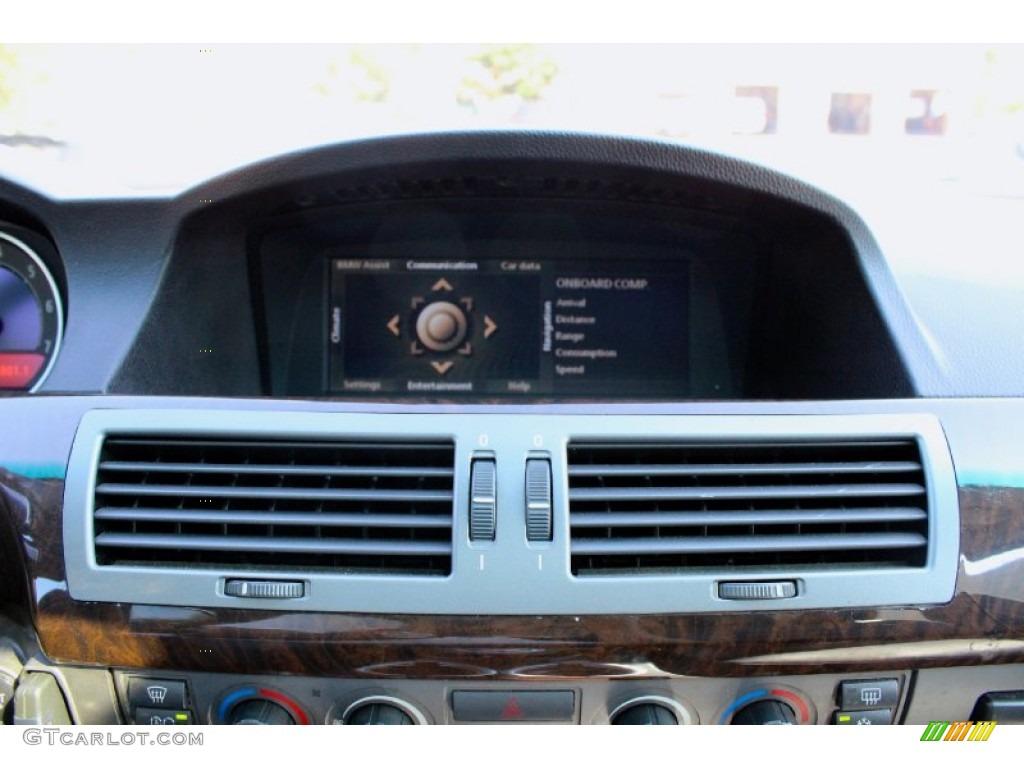 2003 7 Series 745i Sedan - Jet Black / Black/Black photo #17