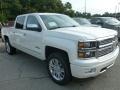 2014 White Diamond Tricoat Chevrolet Silverado 1500 High Country Crew Cab 4x4  photo #6