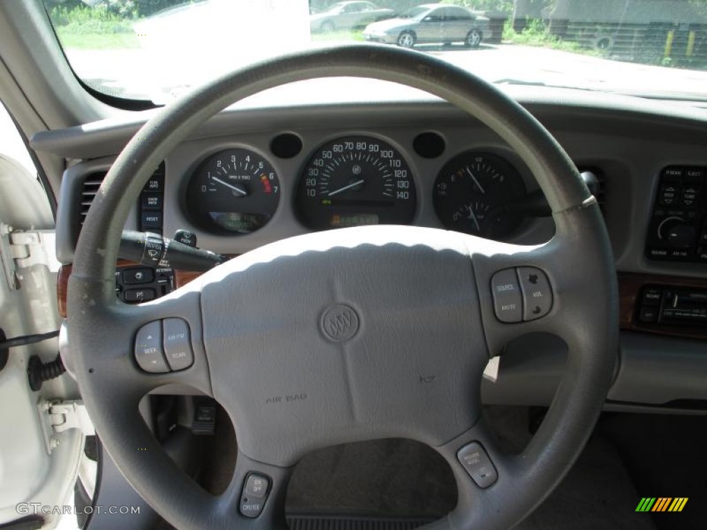 2001 LeSabre Custom - White / Medium Gray photo #12