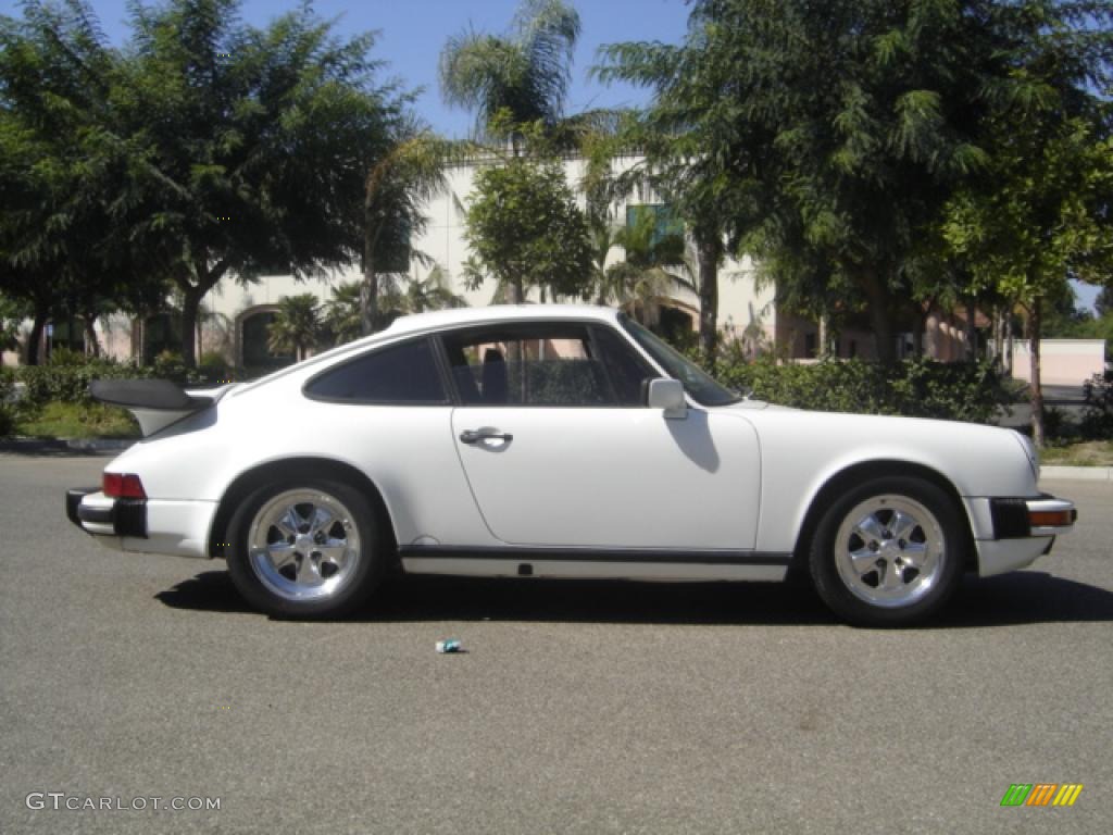 White 1987 Porsche 911 Carrera Coupe Exterior Photo #955996
