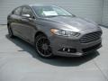 2014 Sterling Gray Ford Fusion SE EcoBoost  photo #1