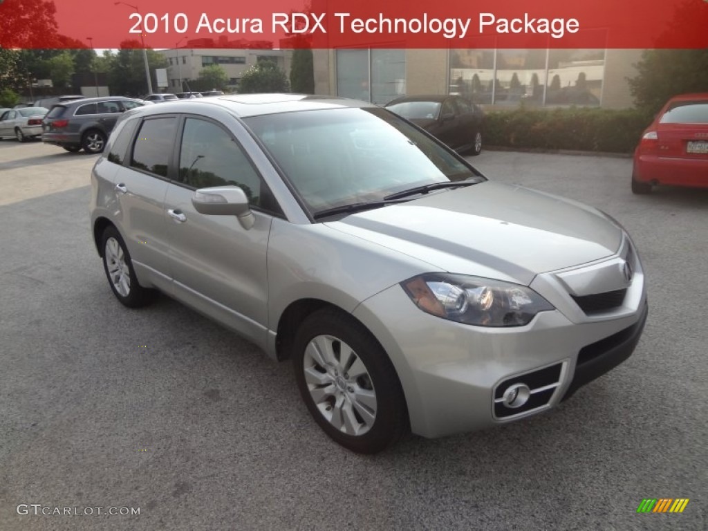 2010 RDX SH-AWD Technology - Palladium Silver Metallic / Taupe photo #1