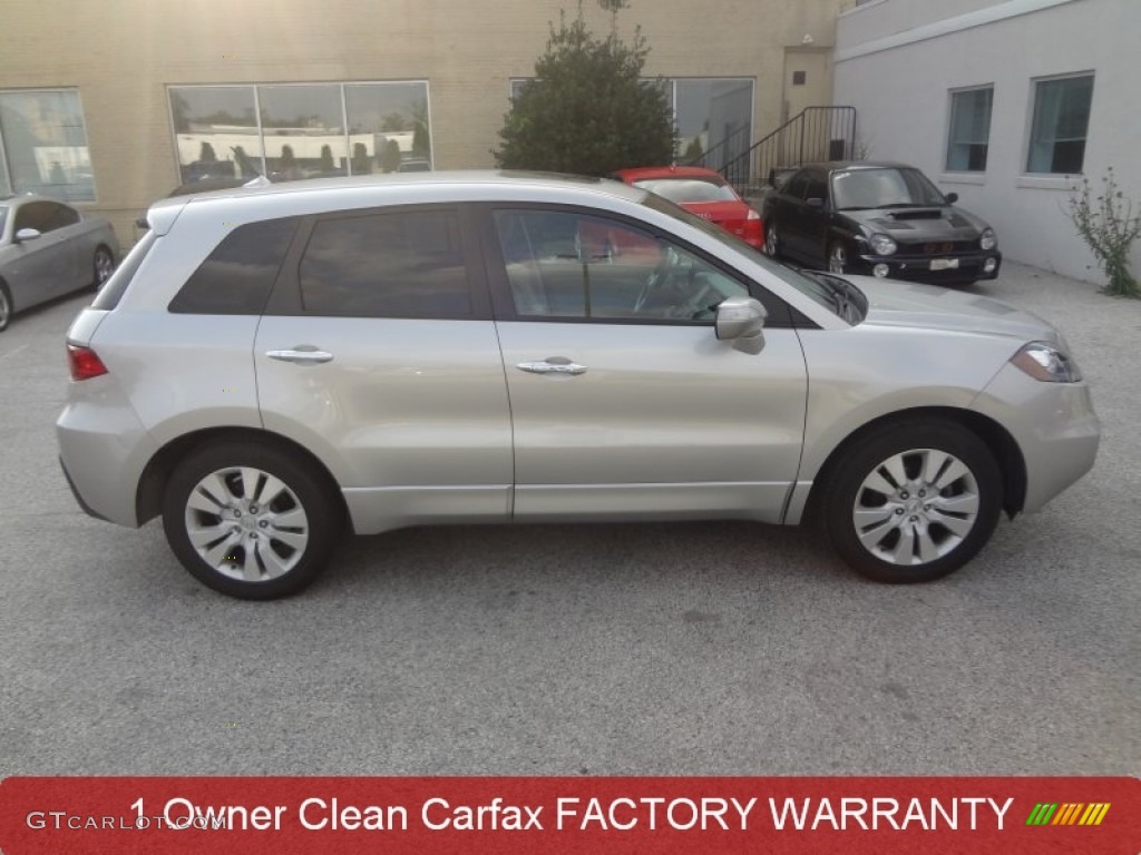 2010 RDX SH-AWD Technology - Palladium Silver Metallic / Taupe photo #2