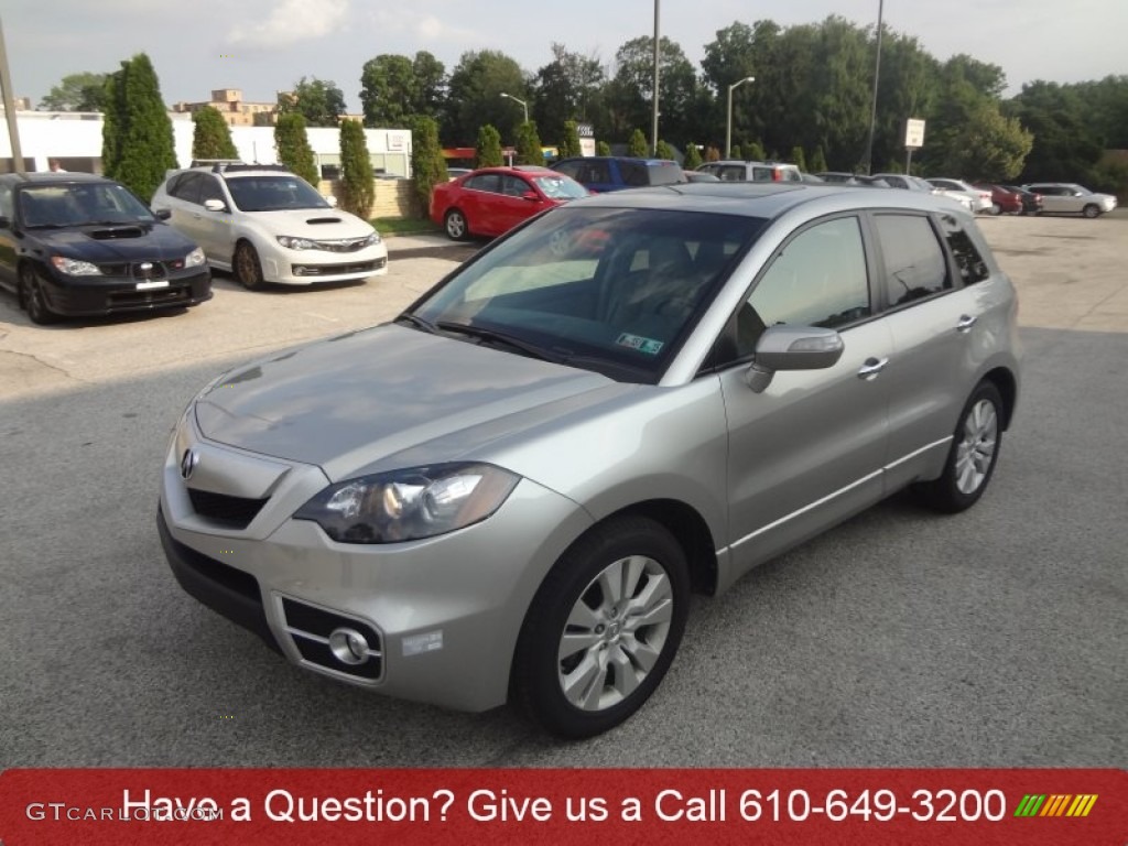 2010 RDX SH-AWD Technology - Palladium Silver Metallic / Taupe photo #7