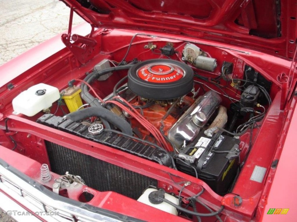 1968 Roadrunner Coupe - Red / Black photo #6