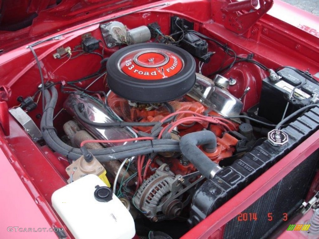 1968 Roadrunner Coupe - Red / Black photo #7