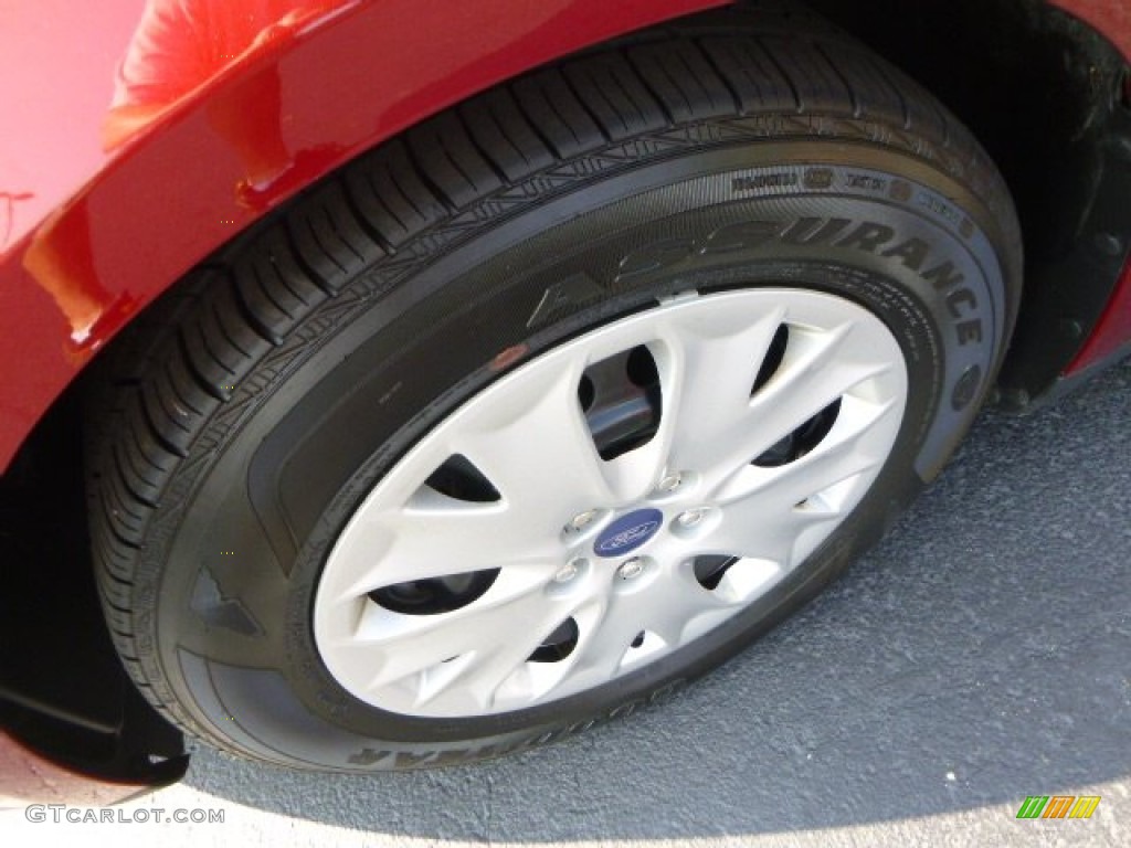 2013 Fusion S - Ruby Red Metallic / Earth Gray photo #9