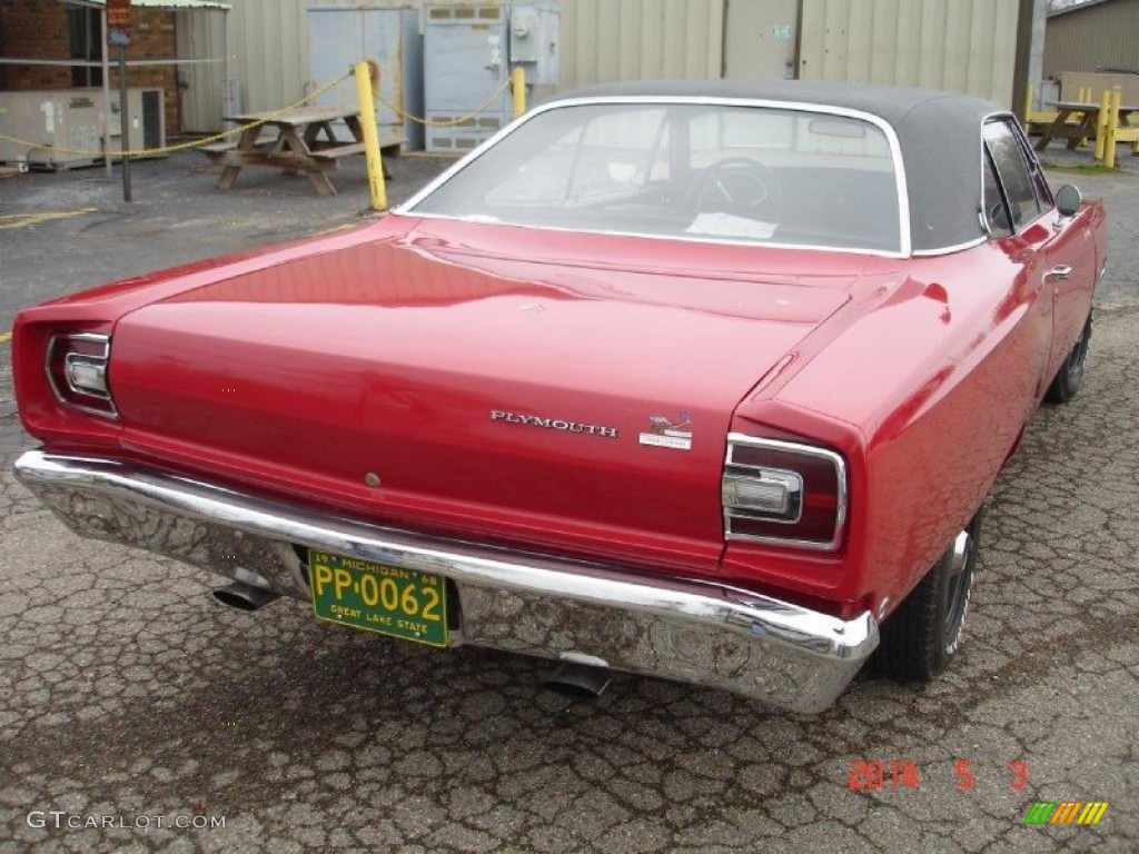1968 Roadrunner Coupe - Red / Black photo #10
