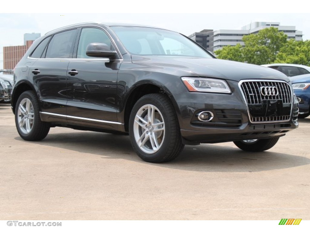 Lava Gray Metallic 2015 Audi Q5 3.0 TDI Prestige quattro Exterior Photo #95609348