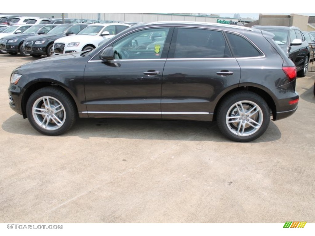 Lava Gray Metallic 2015 Audi Q5 3.0 TDI Prestige quattro Exterior Photo #95609438