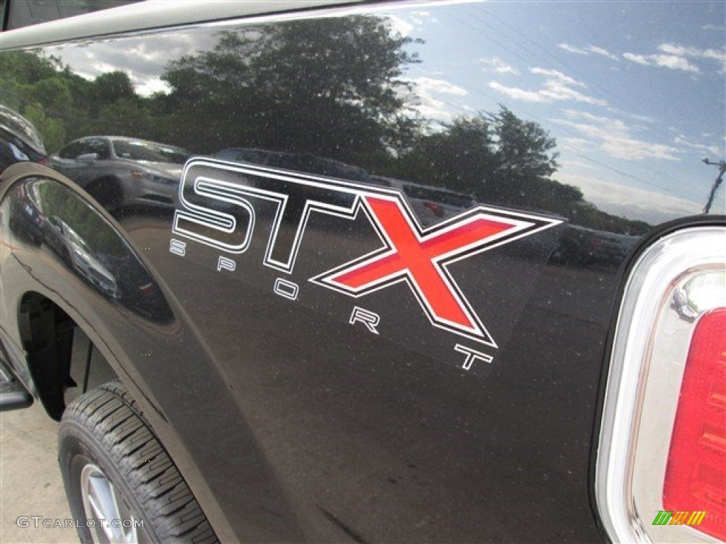 2014 F150 STX SuperCrew - Tuxedo Black / Black photo #5