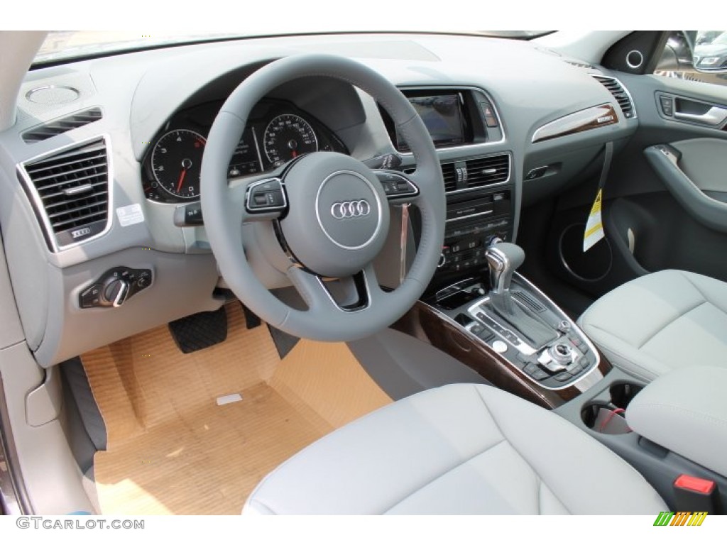 Titanium Gray Interior 2015 Audi Q5 3.0 TDI Prestige quattro Photo #95609570