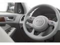 Titanium Gray 2015 Audi Q5 3.0 TDI Prestige quattro Steering Wheel