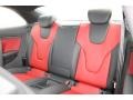 Black/Magma Red Rear Seat Photo for 2015 Audi S5 #95610540