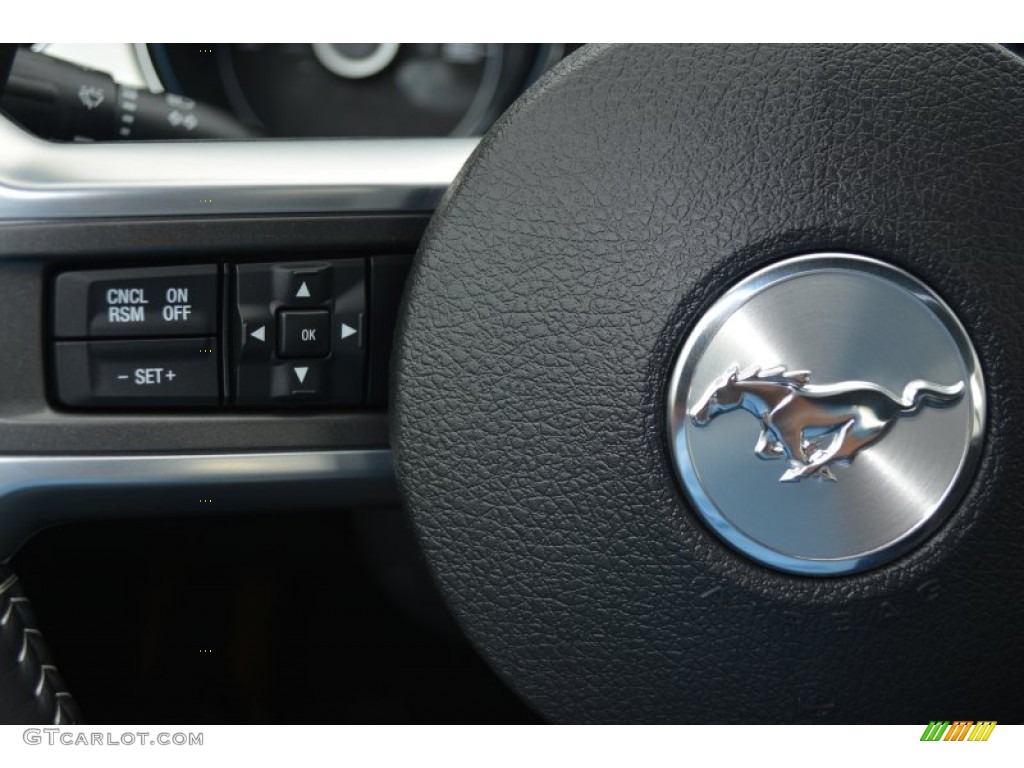 2014 Mustang V6 Premium Convertible - Ruby Red / Charcoal Black photo #18