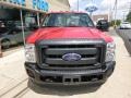 2015 Vermillion Red Ford F350 Super Duty XL Super Cab 4x4 Chassis  photo #2
