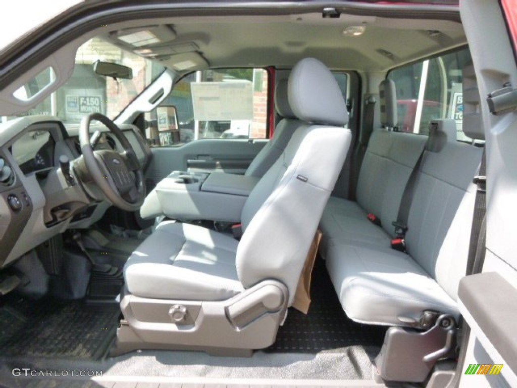 2015 Ford F350 Super Duty XL Super Cab 4x4 Chassis Interior Color Photos