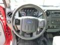 Steel 2015 Ford F350 Super Duty XL Super Cab 4x4 Chassis Steering Wheel