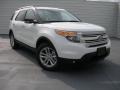 2015 Oxford White Ford Explorer XLT  photo #2