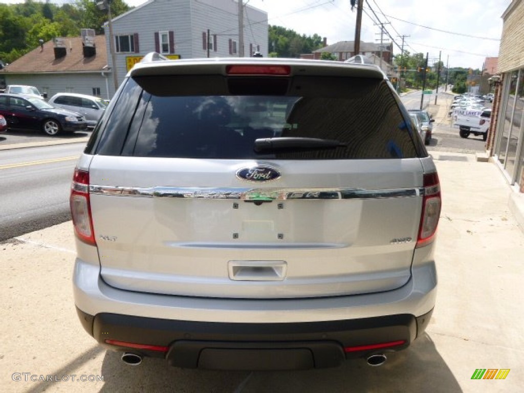 2015 Explorer XLT 4WD - Ingot Silver / Charcoal Black photo #5
