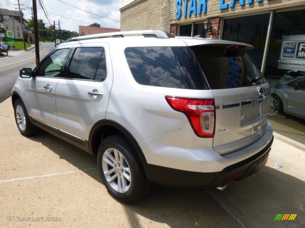 2015 Explorer XLT 4WD - Ingot Silver / Charcoal Black photo #6