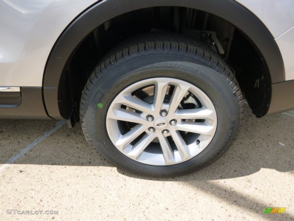 2015 Explorer XLT 4WD - Ingot Silver / Charcoal Black photo #8
