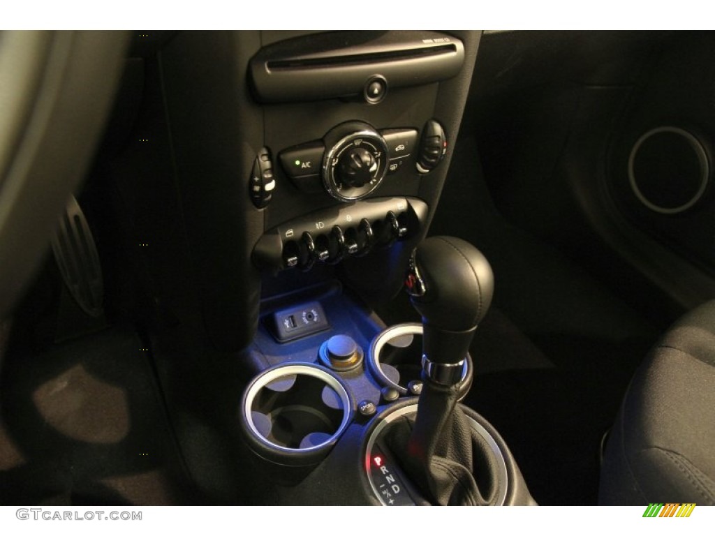 2013 Cooper S Hardtop - Lightning Blue Metallic / Carbon Black Checkered Cloth photo #11
