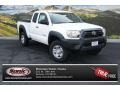 2014 Super White Toyota Tacoma Access Cab 4x4  photo #1