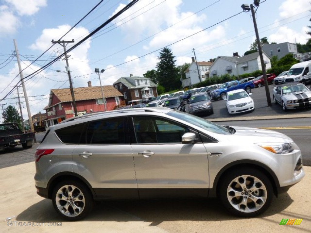 2014 Escape Titanium 2.0L EcoBoost 4WD - Ingot Silver / Charcoal Black photo #4