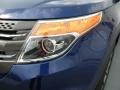2015 Deep Impact Blue Ford Explorer XLT  photo #9