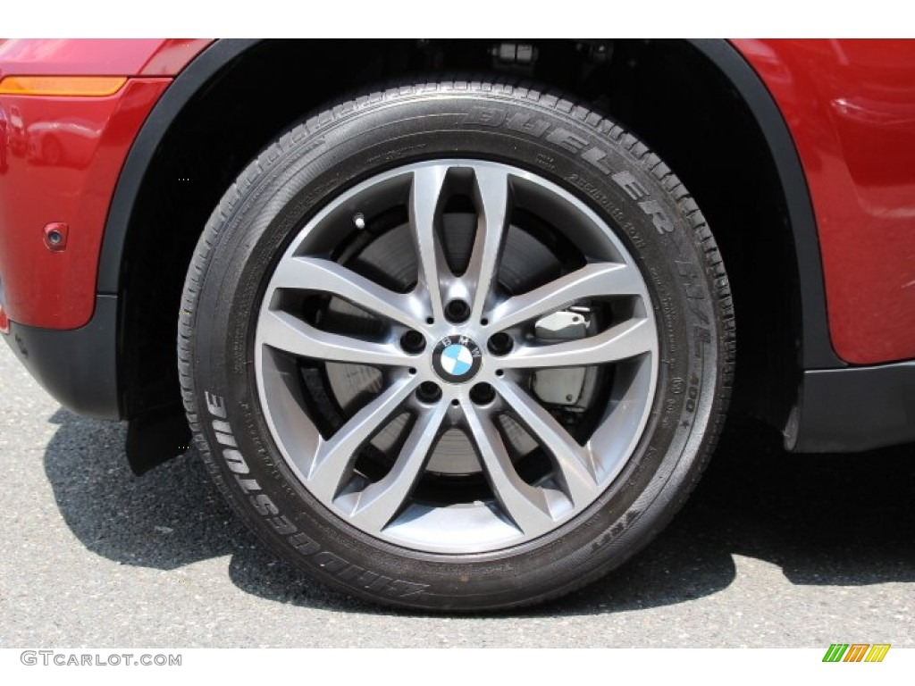 2014 X6 xDrive50i - Vermillion Red Metallic / Sand Beige photo #31