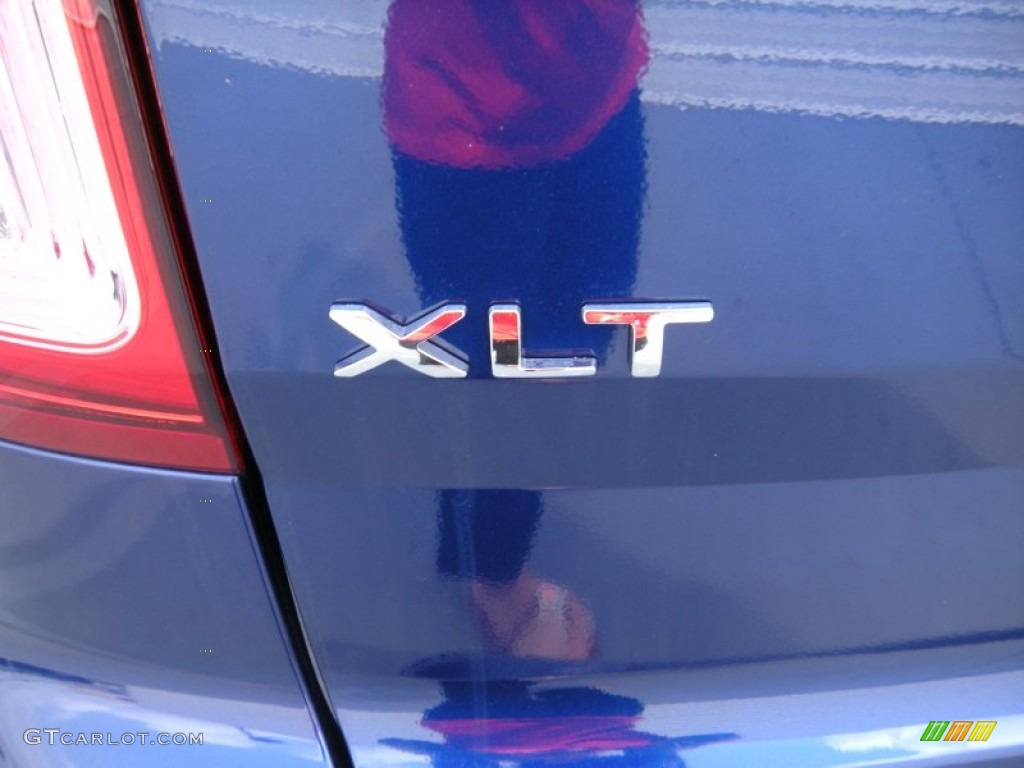 2015 Explorer XLT - Deep Impact Blue / Charcoal Black photo #13