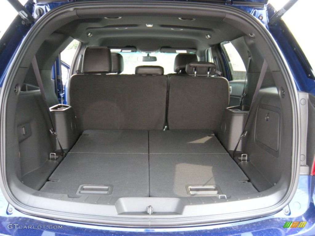 2015 Explorer XLT - Deep Impact Blue / Charcoal Black photo #19