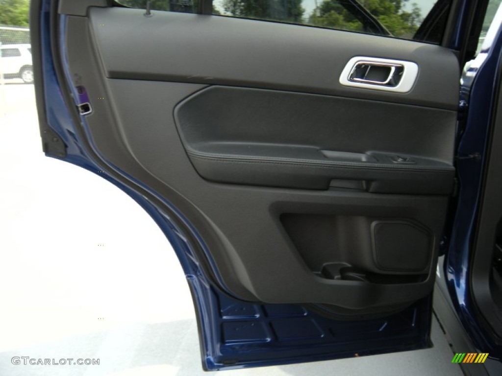 2015 Explorer XLT - Deep Impact Blue / Charcoal Black photo #22