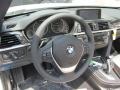Venetian Beige 2014 BMW 4 Series 428i xDrive Convertible Steering Wheel