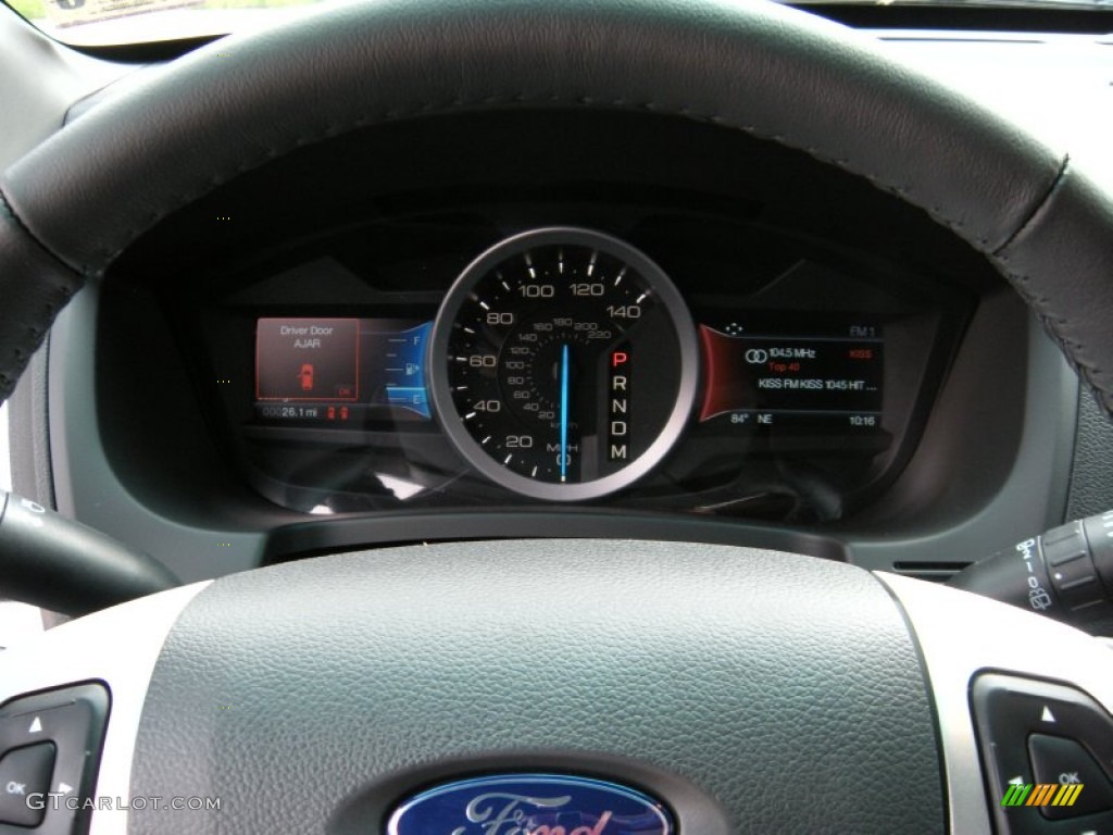 2015 Explorer XLT - Deep Impact Blue / Charcoal Black photo #35