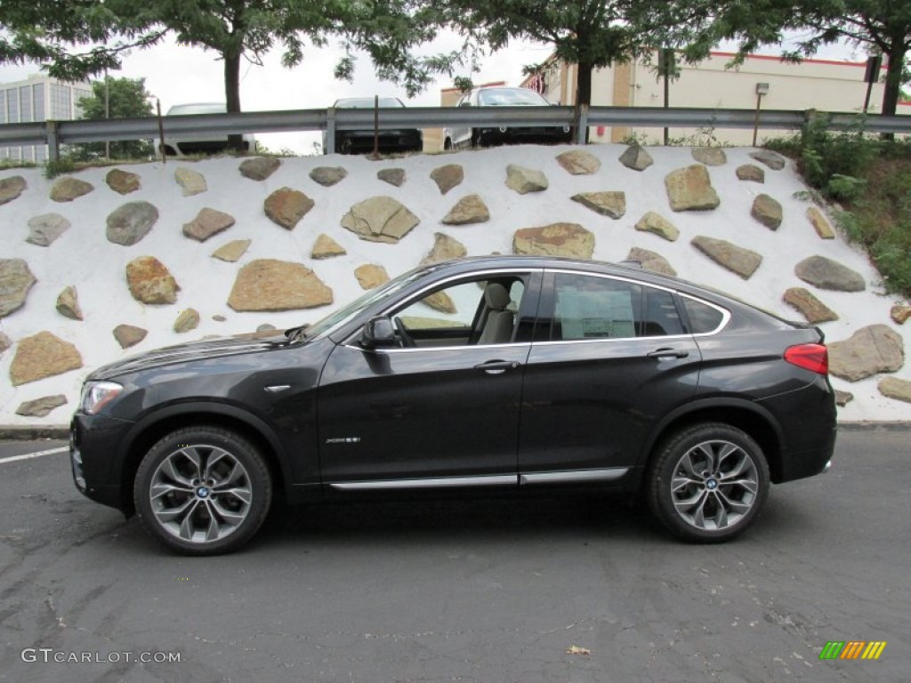 Dark Graphite Metallic 2015 BMW X4 xDrive28i Exterior Photo #95616752