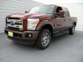 2015 Bronze Fire Ford F250 Super Duty King Ranch Crew Cab 4x4  photo #7
