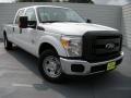 Oxford White - F350 Super Duty XL Crew Cab Photo No. 2