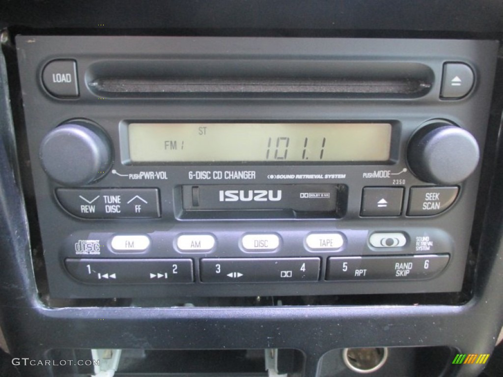 2000 Rodeo LSE 4WD - Ebony Black / Beige photo #7