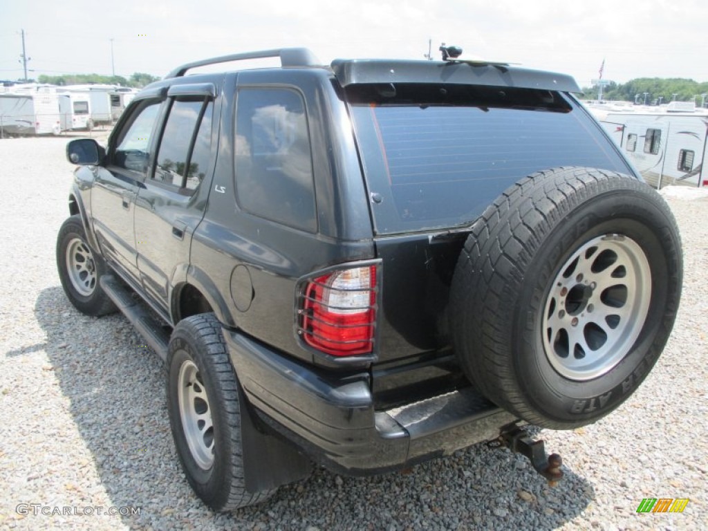2000 Rodeo LSE 4WD - Ebony Black / Beige photo #22
