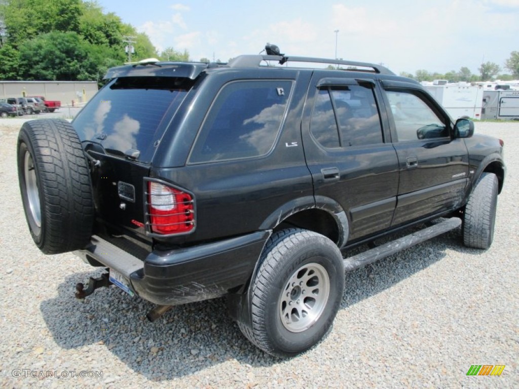 2000 Rodeo LSE 4WD - Ebony Black / Beige photo #25