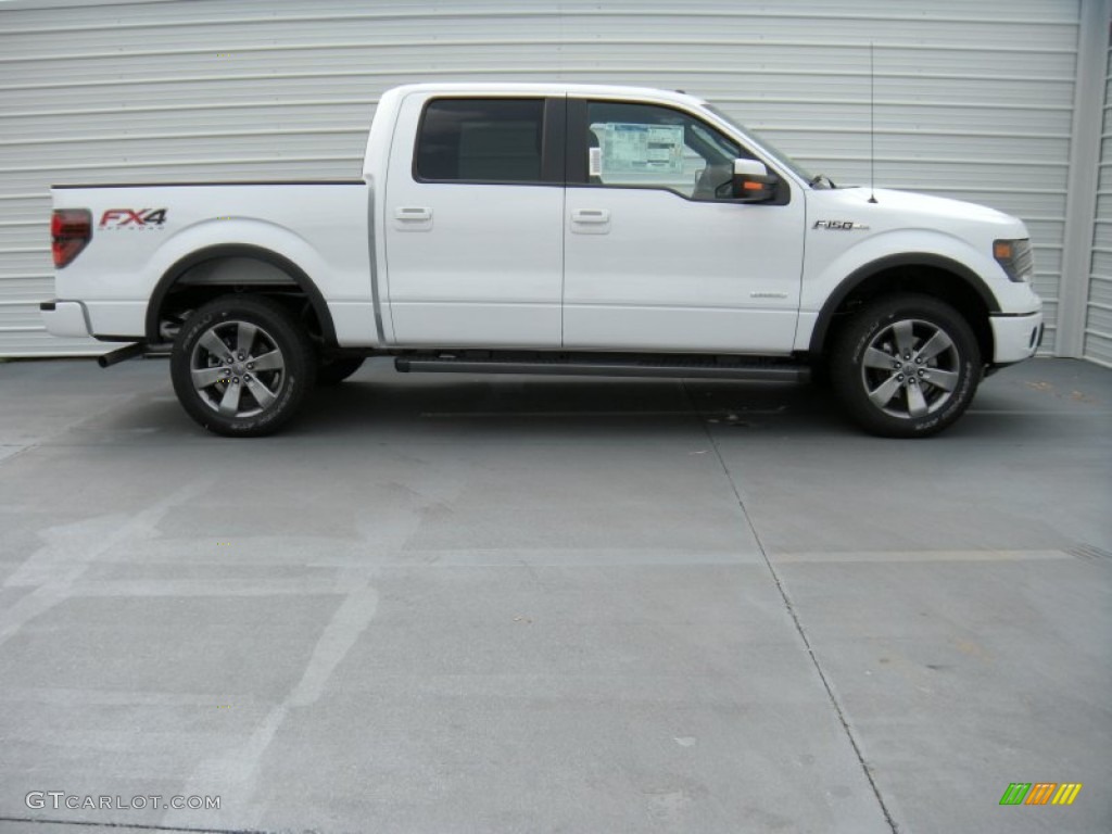 2014 F150 FX4 SuperCrew 4x4 - Oxford White / Black photo #3