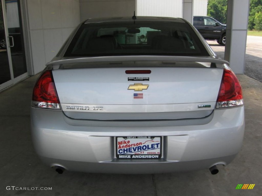 2013 Impala LTZ - Silver Ice Metallic / Ebony photo #18
