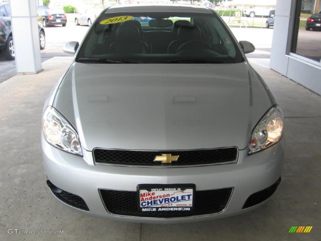2013 Impala LTZ - Silver Ice Metallic / Ebony photo #22