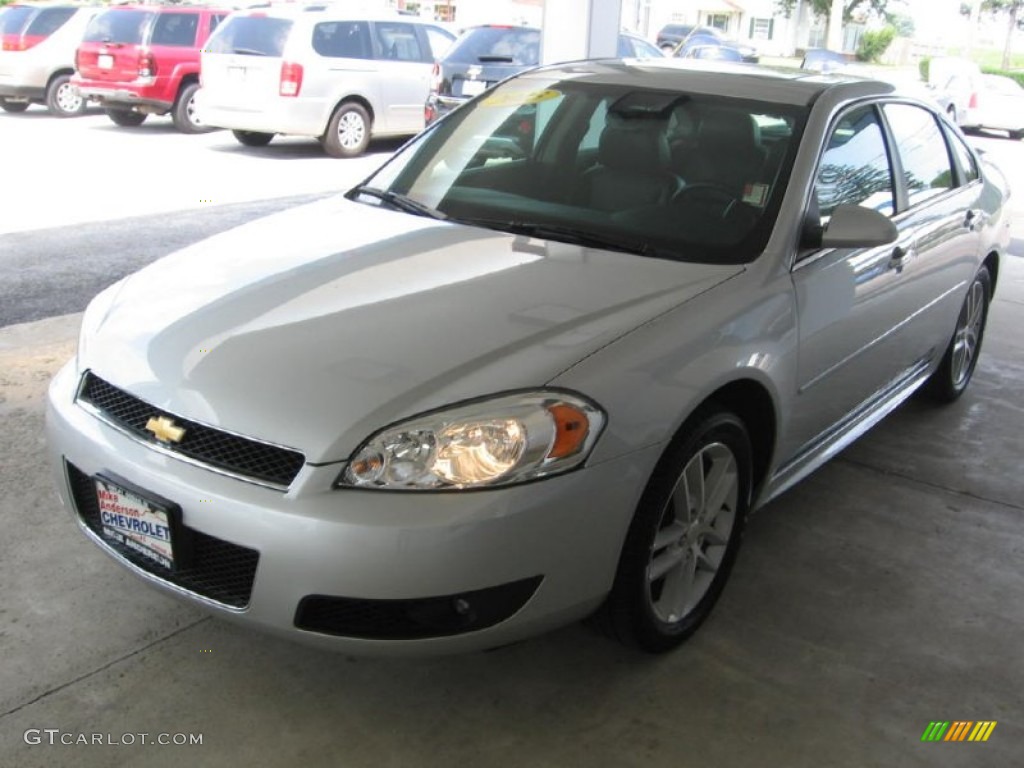 2013 Impala LTZ - Silver Ice Metallic / Ebony photo #23