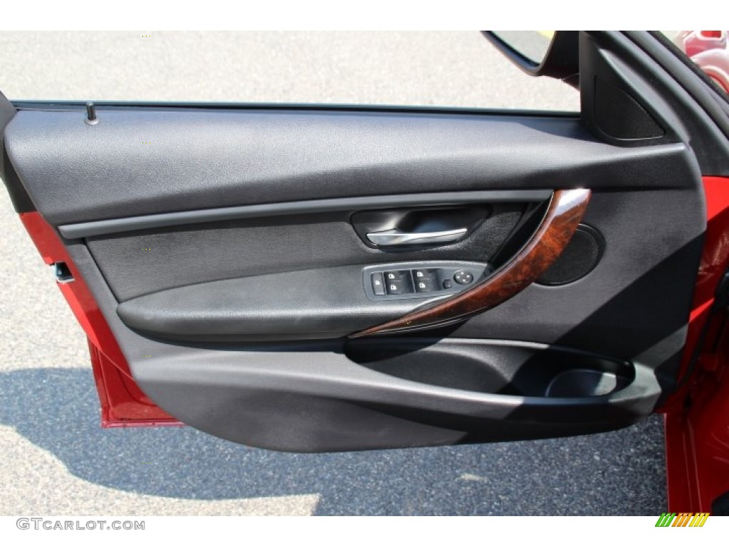 2014 3 Series 320i xDrive Sedan - Melbourne Red Metallic / Black photo #9