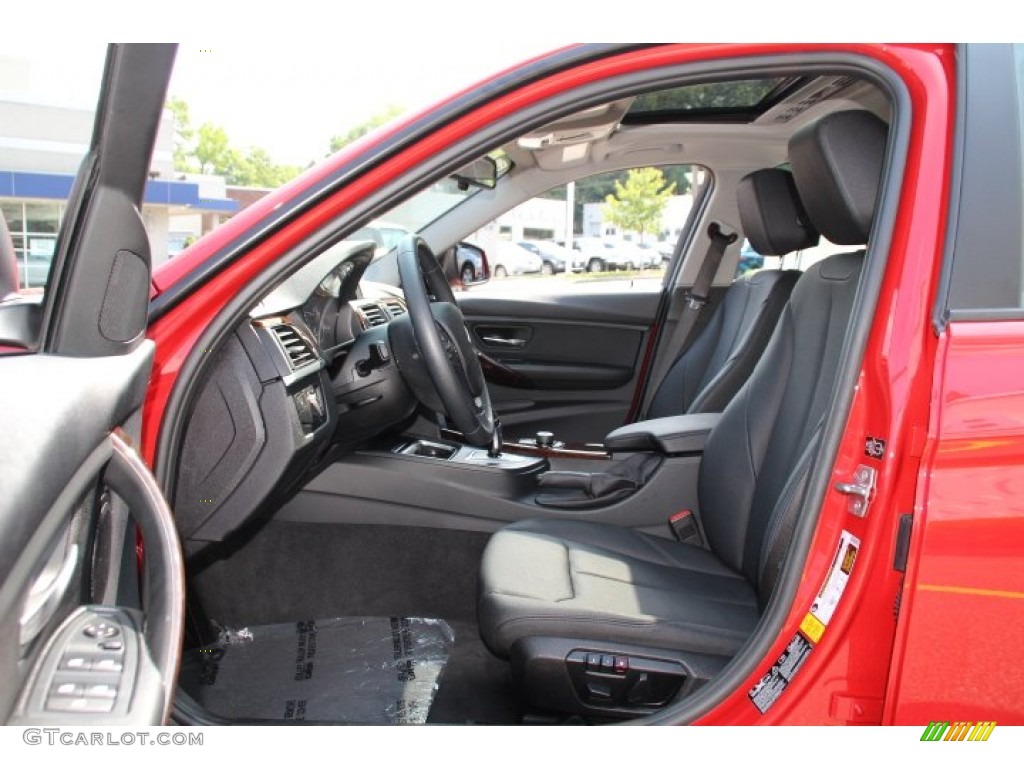 2014 3 Series 320i xDrive Sedan - Melbourne Red Metallic / Black photo #11