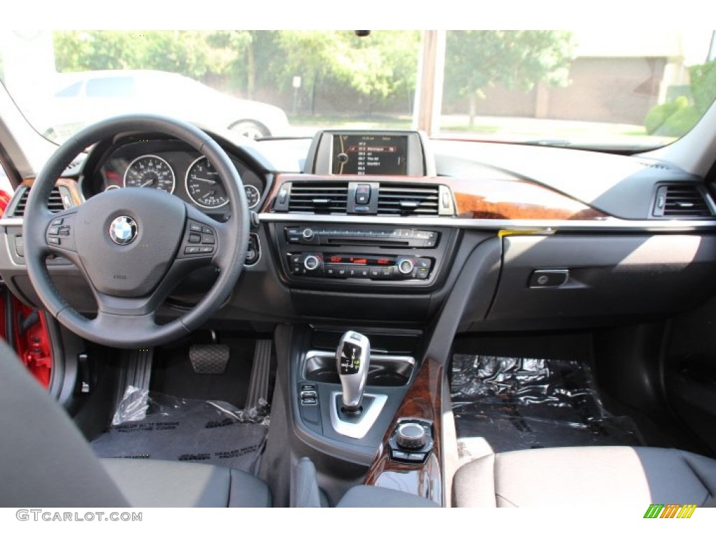 2014 3 Series 320i xDrive Sedan - Melbourne Red Metallic / Black photo #14